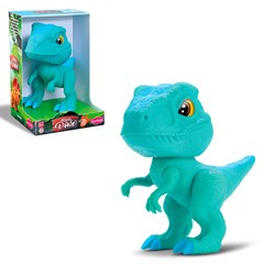 Dinossauro little dino 16x26cm velociraptor  cx:008
