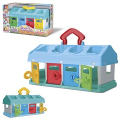 Casinha didatica baby joy 28cm ref 0977      cx:006