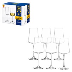 Cj tacas cristal 460ml 6pcs vinho tinto xtra cx:008