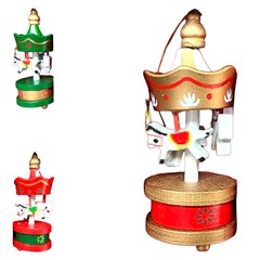 KIT ENF CARROSSEL C/3PCS 8CM MAD             CX:060