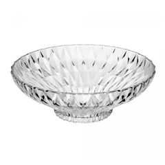 Centro de mesa de cristal diamond 32x11cm -  cx:006