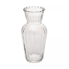 Vaso minimal 15cm x 6cm vidro - lyor         cx:036