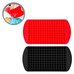 Forma gelo plast 160 cavidades 12x23cm color dt24686  cx:144