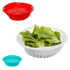 Escorredor plast multiuso 24cm color                            cx:024