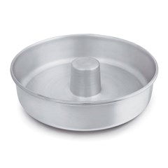 Forma bolo aluminio 18cm polido              cx:060