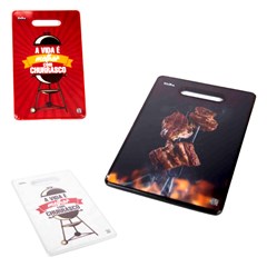 Tabua plast 37cm p/carne churrasco           cx:048