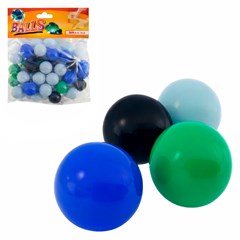 Kit bolinhas de gude leitosas c/50pcs ref fc cx:100