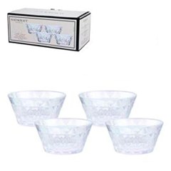 Cj bowl vidro 280ml 4pcs memory transp       cx:012