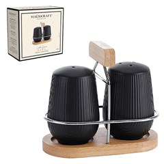 Cj suportes saleiro e pimenteiro 3pcs oasis p  cx:048