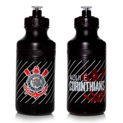Garrafa squeeze 500ml corinthians            cx:050
