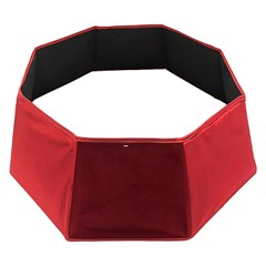 Saia dobravel aveludada 20x28cm vrm cx:024