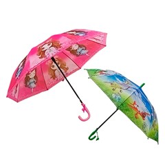 Guarda chuva inf 50cm com apito sort desenho cx:120