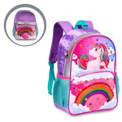Mochila inf unicornio 16 pol sortidas        cx:024