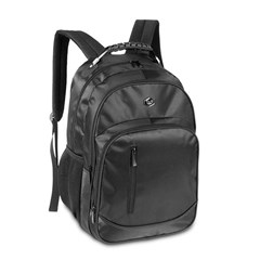 Mochila executiva black c/tres bolsos 18 pol cx:024