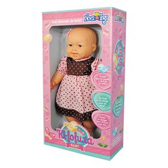 Boneca ki ternura branca c/2 acess 52cm ref 1042