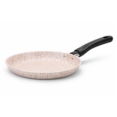 Frigideira aluminio 22 antiaderente  bege st cx:006