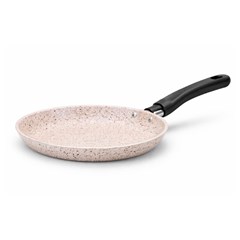 Frigideira aluminio 26 antiaderente bege sto cx:006