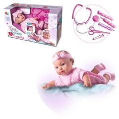 Boneca primeira consulta 27cm ref 393