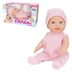 Boneca nenem by milk 33 cm ref 698           cx:00006