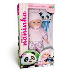 Boneca amorosa naninha 33cm  ref 0777        cx:006