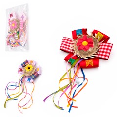 Presilha c/chapeu junino color ref081                          cx:50