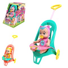 Boneca tinker puppies com carrinho 20cm ref3 cx:006