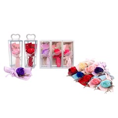 Buque croche petalas colors 25cm             cx:200