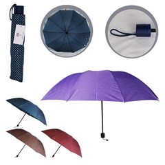Guarda chuva man 10v 55cm raio bolinha decor cx:024