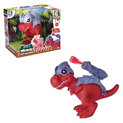 Dinossauro rex gun machine 23cm ref 2781     cx:006