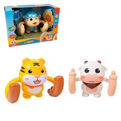 Animais cambalhota sortido 16cm ref 4570     cx:018