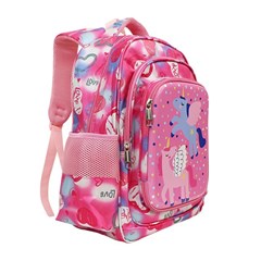 Mochila inf costas unicornio 16 pol          cx:012
