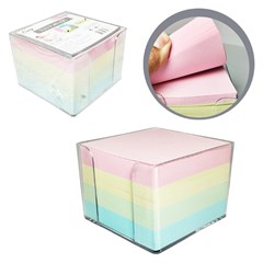 Kit bloco de anotacoes com suporte para canetas 500pgs cx:072