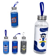 Garrafa 550ml plast pais sortidos            cx:096