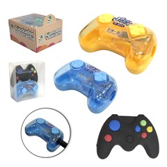 Kit borracha e apontador controle gamer 6cm  cx:216