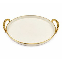 Bandeja red c/alca perolada 27cm             cx:060