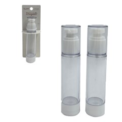 Frasco pump p/viagem 50ml                    cx:144