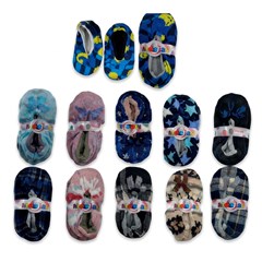 Pantufas fem sortidas foffys 35-38 25cm      cx:120