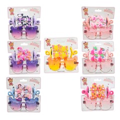 Kit acessorios inf oculos e prendedores 7pcs cx:144