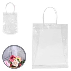 Sacola presente trans pvc 20x8x26cm            cx:192