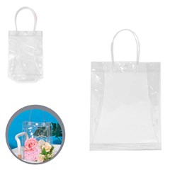 Sacola presente trans pvc 14,8x7,4x20cm        cx:288