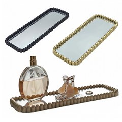 Bandeja ret c/espelho 31,4cm                 cx:072