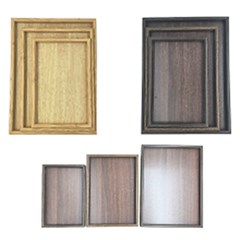 Kit  bandejas c/3pcs mdf p/m/g               cx:012