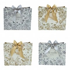 Sacola para presente de papel 23x10x18cm cla cx:192