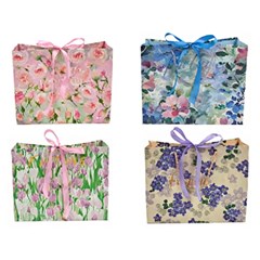 Sacola para presente de papel 32x11x26cm cla cx:192