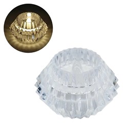 Vela decorativa c/led 5,4cm classic red      cx:192