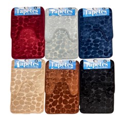 Jg tapetes c/2pcs avelulado colors           cx:036