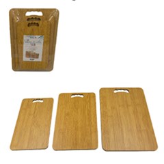 Cj tabuas de corte c/3pcs p/m/g              cx:024