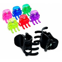 Kit prendedores de cabelo 12pcs 4cm          cx:192