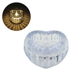 Vela decorativa c/led 5,cm classic love      cx:240