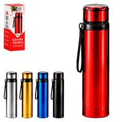 GARRAFA TERMICA 650ML CORES SORTIDAS         CX:050